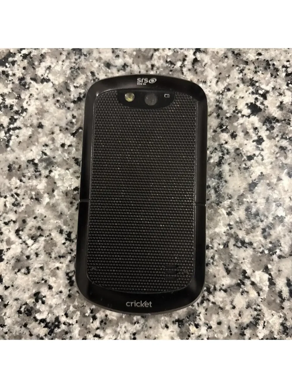 Cricket Groove X501 1GB Black Muve Music Cell Phone Very Good Used Very Rare